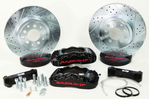 Brake System 14 Inch Rear Pro Black 06-09 TrailBlazer SS BAER Brakes