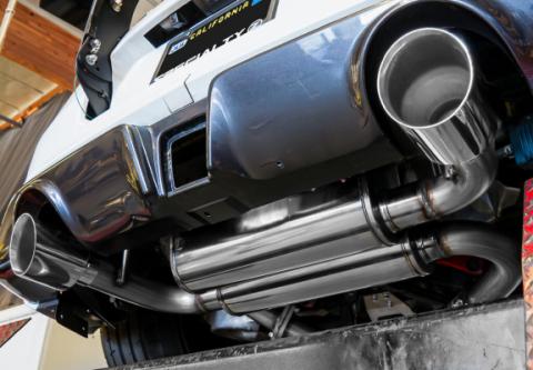 2009-2020 Nissan 370Z Z34 STILLEN Cat Back Exhaust with Carbon Fiber Tips