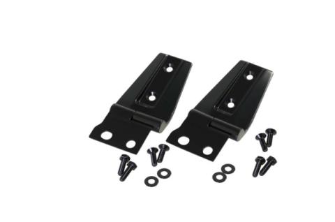 Jeep JK Hood Kit Without Hood Catch 07-18 Wrangler JK Powdercoat Black Kentrol