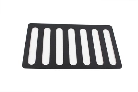 Jeep JK Hood Kit Without Hood Catch 07-18 Wrangler JK Powdercoat Black Kentrol