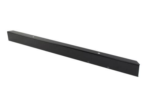 Jeep CJ Black 1945-86 CJ5 and CJ7 Rear Bumper 45-86 CJ Powdercoat Black Kentrol