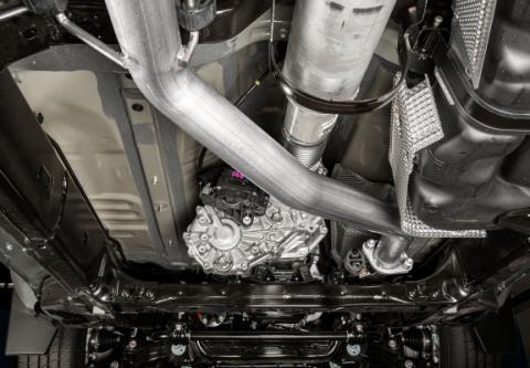 24-Present Toyota Tacoma Side Exit Cat Back Exhaust with Black Tip Stillen
