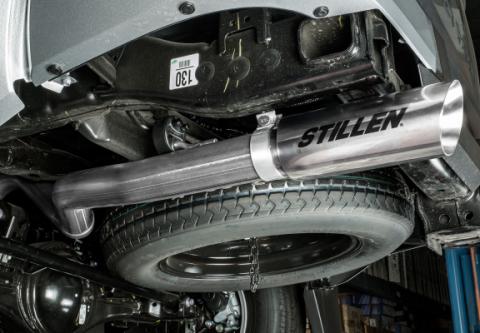 24-Present Toyota Tacoma Rear Exit Cat Back Exhaust with Polished Tip Stillen