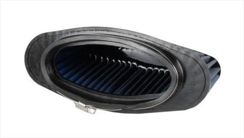 Pro 5 Air Filter Blue 2.25 x 7.0/ 3.75 T x 10 W/ 2.25 H x 8.5 Inch W/ 6.0 Inch Oval Volant