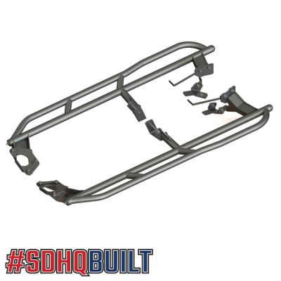08-21 LC200 Sliders Raw SDHQ Offroad