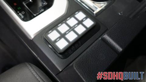14-21 Tundra Billet Shifter Panel Switch Pro Mount Non-Leather Panel SDHQ Offroad