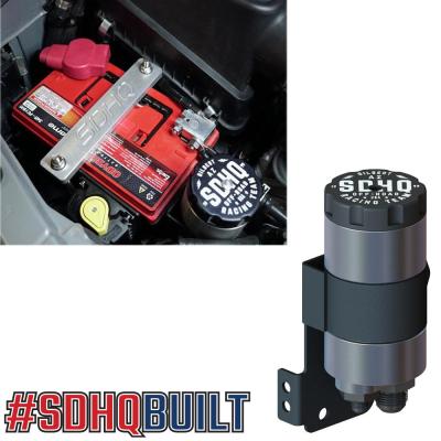 Billet Power Steering Reservoir Kit For Use W/ Dual Battery Kit 07-21 Toyota Tundra SDHQ Offroad