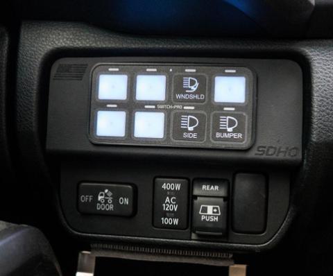 18-19 Tacoma/Lasered W/ Auto High Beams Switch Pros Keypad Mount SDHQ Offroad