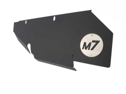 Turbo Heatshield Matte Black Powder Coat  M7 Speed