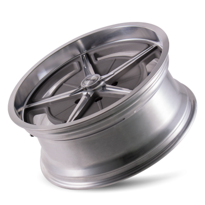 Ridler Wheels Aluminum Wheels 605 SL 17x8 Silver Machined 5 On 114.3 Bolt Pattern 0 Offset