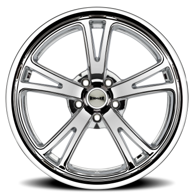 Ridler Wheels Aluminum Wheels 606 CH 18x8 Chrome 5 On 114.3 Bolt Pattern 0 Offset