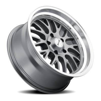 Ridler Wheels Aluminum Wheels 607 GY 18x8 Grey 5 On 114.3 Bolt Pattern 0 Offset