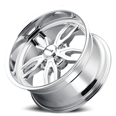 Ridler Wheels Aluminum Wheels 608 CH 18x8 Chrome 5 On 114.3 Bolt Pattern 0 Offset