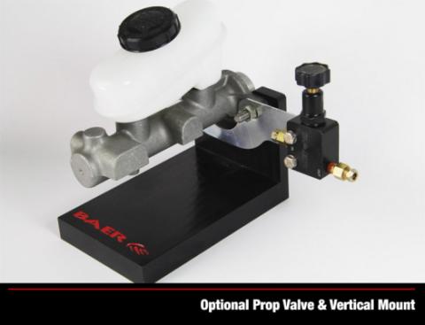 Adjustable Proportioning Valve Bracket Side Mount BAER Brakes