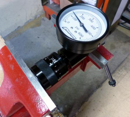 Engine Valve Spring Tester With Micrometer Combo Mini Vise or Arbor Use 0-600 LB Range Proform