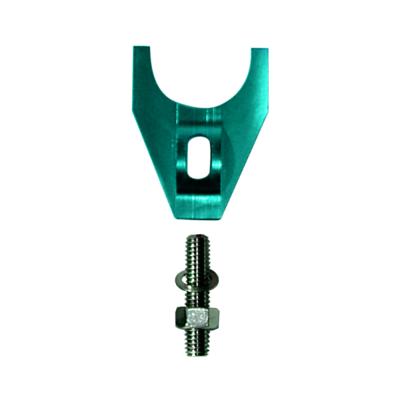 Engine Distributor Clamp Heavy Duty Blue Finish Fits Chevy V8/V6 Engines Proform