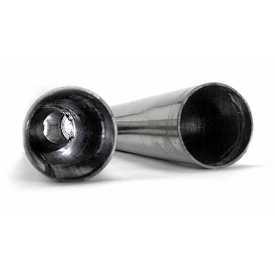 Mustang Resonator Pipe 15-Pres Ford Mustang GT 5.0 Delete X Stainless 2.5 Inch J&M Products