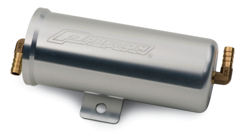 Radiator Overflow Canister Billet Aluminum Universal Natl. Anodized Proform