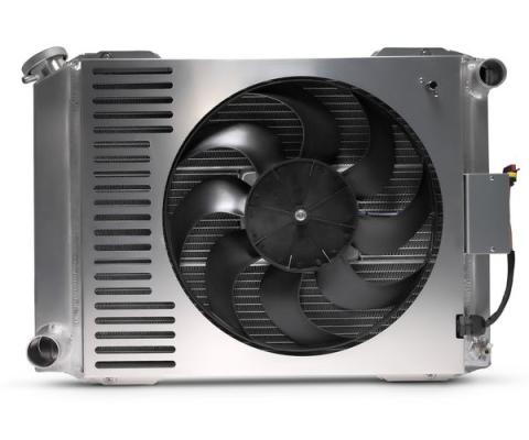Slim-Fit Radiator System Universal Ford Style 21.0 Inch Core Manual Transmission Proform