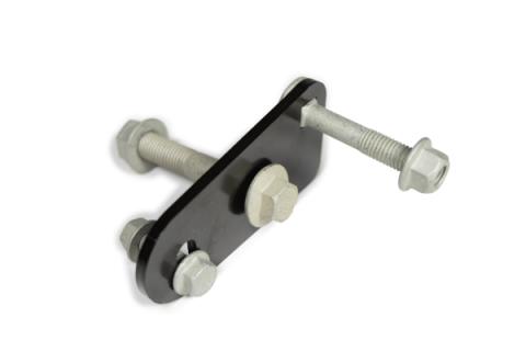 2007-2024 Jeep Wrangler/Gladiator JK/JL/JT Yeti XD Axle-Side Single-Post Stabilizer Relocation Bracket (Bottom Mount Only) Steer Smarts