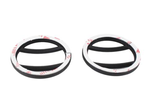 Jeep JK Side Marker Covers Plastic 07-18 Wrangler JK Textured Black Kentrol