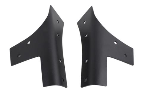 Jeep JK Windshield Supports Pair 07-18 Wrangler JK Textured Black Kentrol