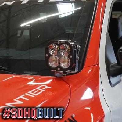 22-Present Frontier A Pillar Mounts SDHQ Offroad