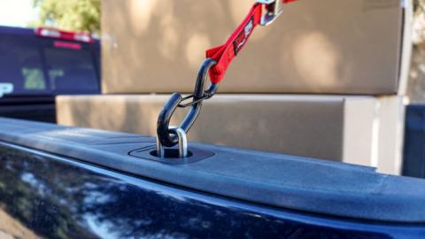 Flush Fit Retractable Tie-Down Anchors '14 -19 Toyota Tundra Regular Cab Extended Cab Hard Card Bullring
