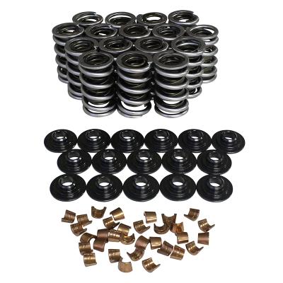 Electro Polished Performance Dual with Damper Valve Spring & Retainer Kit; 1.514 10 Degree Howards Cams 98656-K12