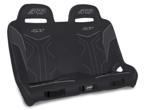 RST Rear Suspension Bench for Polaris RZR XP4 1000 XP4 Turbo XP4 Turbo S Black PRP Seats
