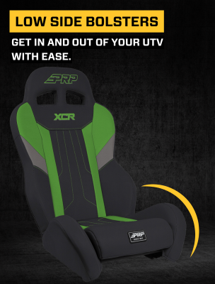 XCR Suspension Seat Black PRP Seats