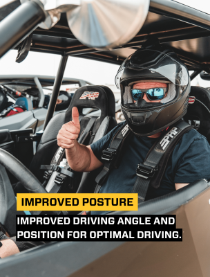 XCR Suspension Seat Black PRP Seats