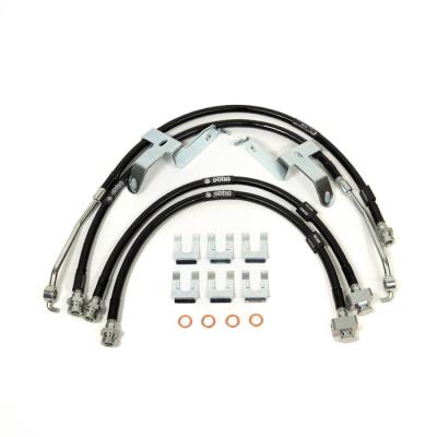 Bronco F and R Brakeline Kit Front +.75 Rear +1.5 Black Sheath SDHQ Offroad