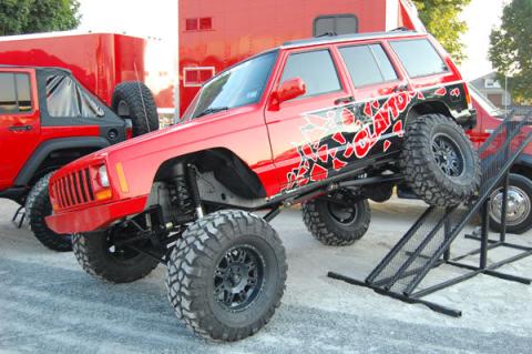 Jeep Cherokee 8.0 Inch Long Arm Lift Kit W/Rear Coil Conversion 1984-2001 XJ Clayton Off Road