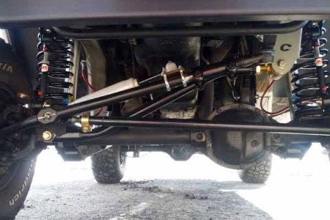 Jeep Adjustable Front Trackbar W/Bracket 1984-2001 XJ/ZJ Clayton Off Road