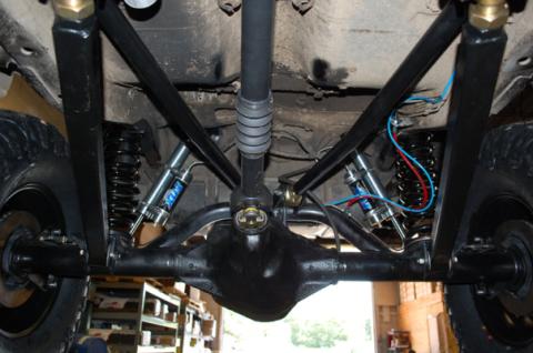 Jeep Cherokee Rear Long Arm Coil Conversion Kit 1984-2001 XJ Clayton Off Road