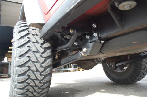 Jeep Wrangler Rear Long Arm Upgrade Kit 2007-2018 JK Clayton Off Road