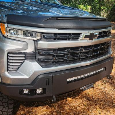 22-24 Chevrolet Silverado 1500 Octane Front Winch Bumper No Parking Sensors Chassis Unlimited