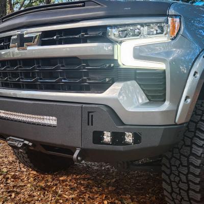 22-24 Chevrolet Silverado 1500 Octane Front Winch Bumper No Parking Sensors Chassis Unlimited