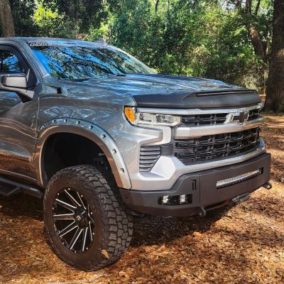 22-24 Chevrolet Silverado 1500 Octane Front Winch Bumper No Parking Sensors Chassis Unlimited