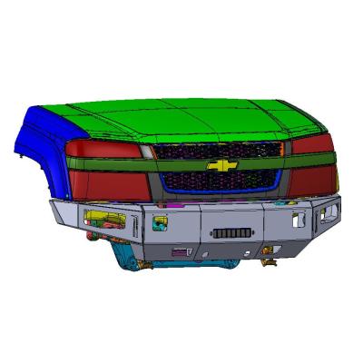 04-14 Chevrolet Colorado Octane Front Winch Bumper Chassis Unlimited