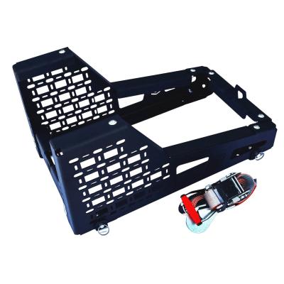 Tactical Series Bed-Mount Spare Tire Carrier Chassis Unlimited