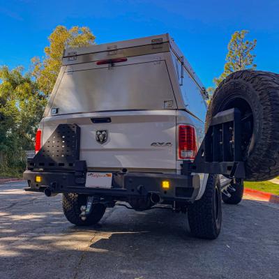 09-18 Ram 1500 Octane Dual Swing Out Rear Bumper No Parking Sensors No Dual Exhaust Chassis Unlimited