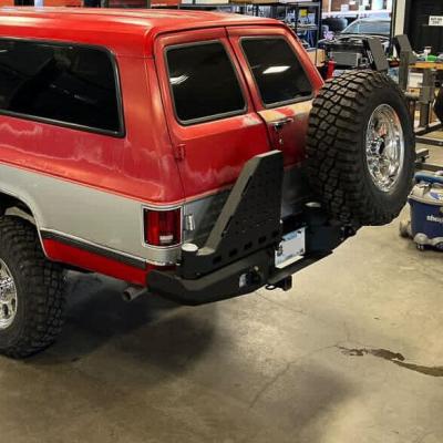 73-91 Chevrolet/GMC Octane Dual Swing Out Rear Bumper Chassis Unlimited