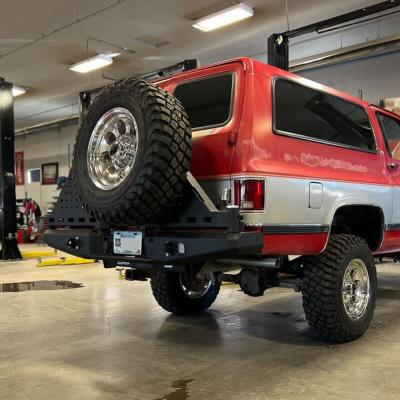 73-91 Chevrolet/GMC Octane Dual Swing Out Rear Bumper Chassis Unlimited