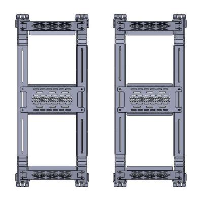 12 Inch Thorax Bed Rack System Diamond Back Covers 2005-2020 Tacoma Chassis Unlimited