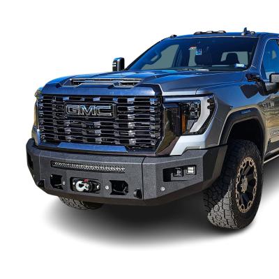 24-Present GMC Sierra 2500/3500 Attitude Front Winch Bumper No Parking Sensors Chassis Unlimited