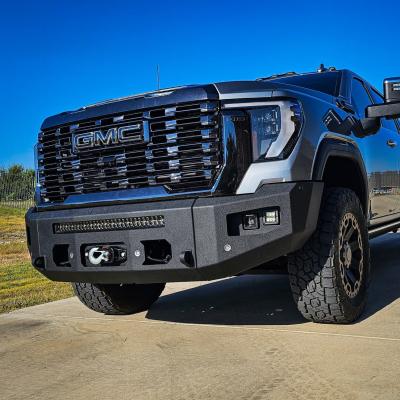 24-Present GMC Sierra 2500/3500 Attitude Front Winch Bumper No Parking Sensors Chassis Unlimited