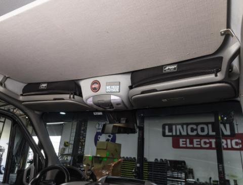 Overhead Shelf Bags for 2006-2018 Mercedes Sprinter Van Pair PRP Seats