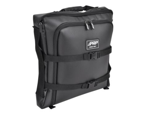 Under Seat Bag Black Vinyl Coated Nylon PRP Seats